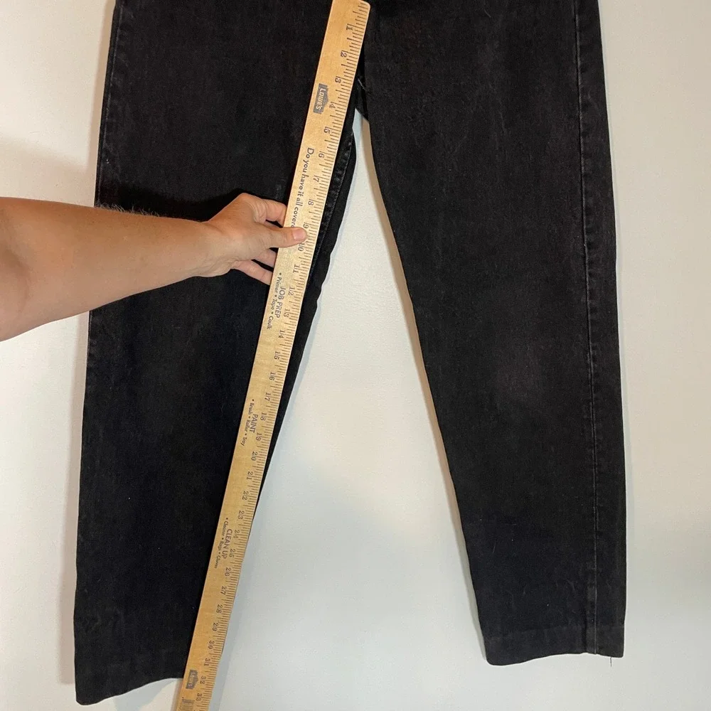 VTG Levis 550 Relaxed Fit Jeans Mens 30x32 Faded Black USA Denim 2011 Y2K READ